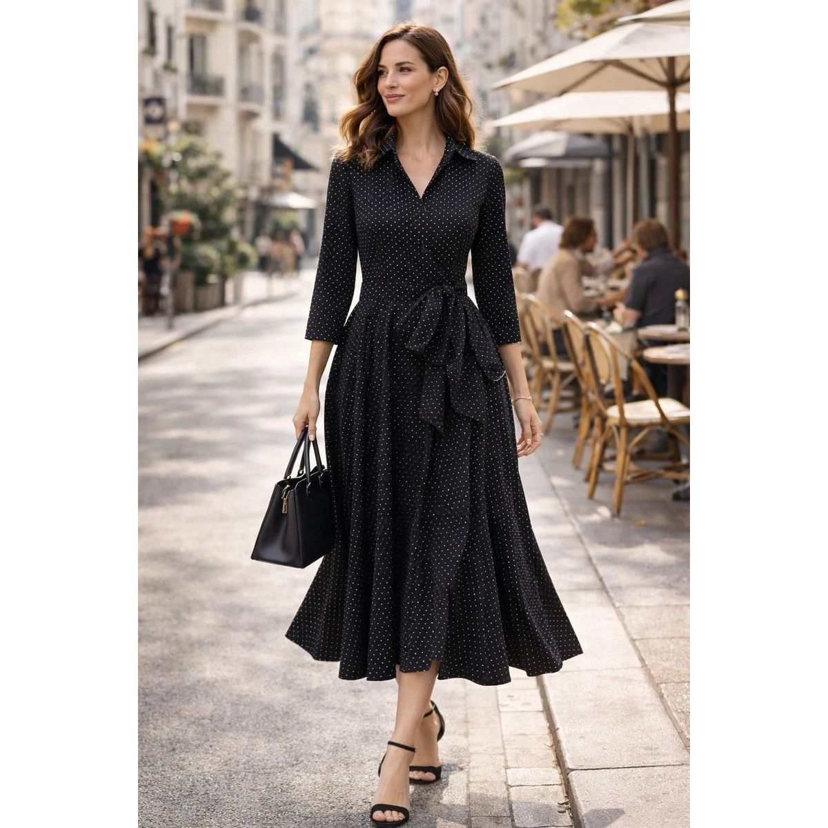 Collared Formal Dresses for Women for sale | eBay