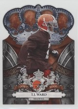 2010 Panini Crown Royale TJ Ward #189 0a3