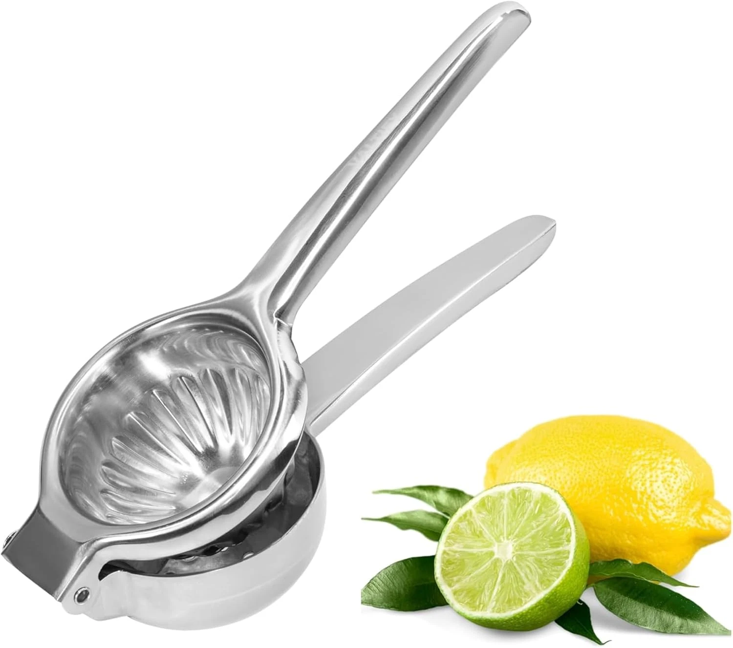 Stainless Steel Lemon Squeezer | Heavy Duty Handheld Juicer with Large Bowl | Pr
Opens in a new wind