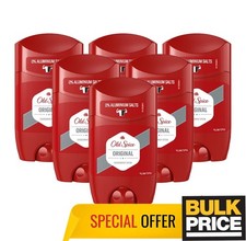 Old Spice Original Stick Deodorant Legendary Long-Lasting Freshness 50ml 6-Pack