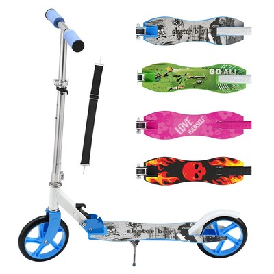 Cityroller Kinderroller Scooter Roller Tretroller Kickroller Stahl PU ArtSport 