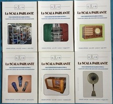 LOTTO 6 RIVISTE LA SCALA PARLANTE ASSOCIAZIONE ITALIANA RADIO D’EPOCA