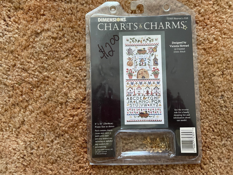 Dimensions charts & charms Heaven's Gift