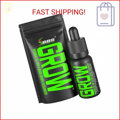 Beard Growth Serum - GROW Maximum XXL Beard Growth Oil for Men -Thickens & Fills