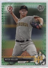 2017 Topps Holiday Bowman Green Holiday Sweater 57/99 Mitch Keller #TH-MK g2d