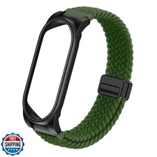 Adjustable Braided Wristband Compatible with Plaud NotePin AI Voi