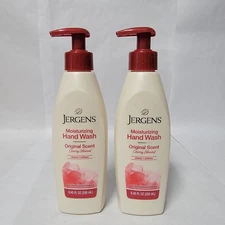 Stocking Stuffer Jergens Moisturizing Hand Wash Cherry Almond 2 Pack 8.45 oz