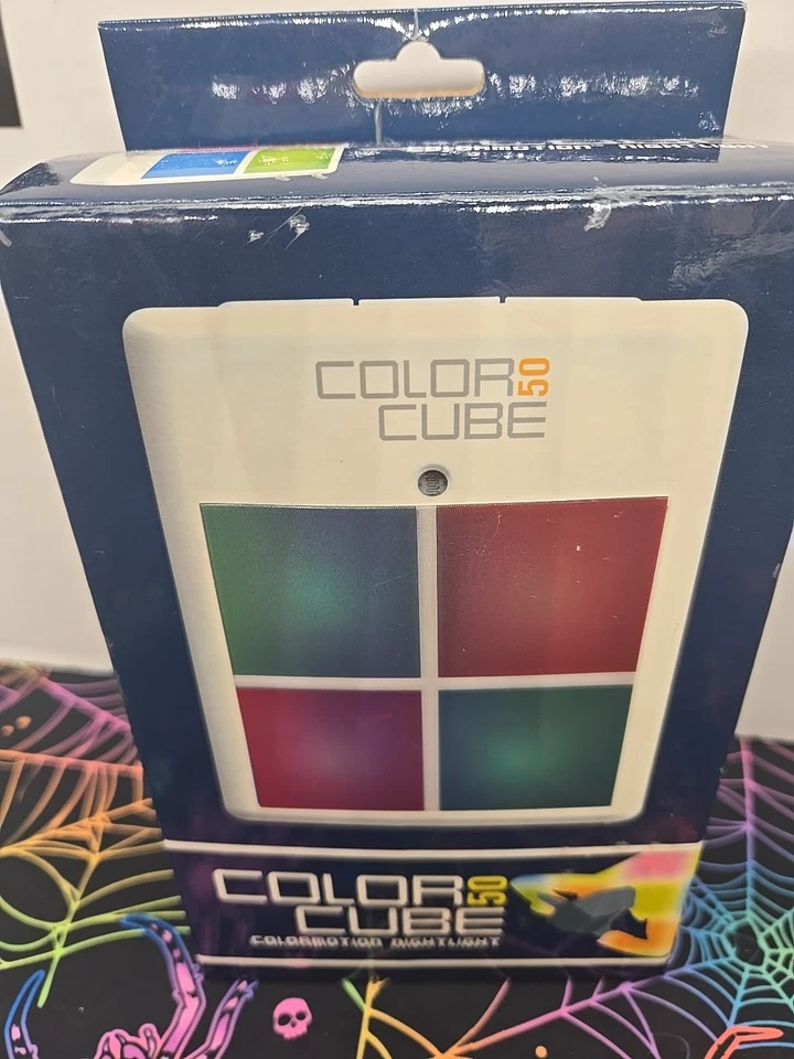 HoMedics Color Cube 50 LT-50 ColorMotion Therapy 夜灯 全新 — 第 3/4 张图片