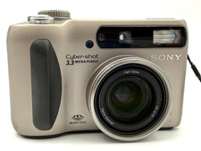 Sony Cyber-shot DSC-S75 3.3MP Carl Zeiss CCD Camera Body Only English Menu JAPAN