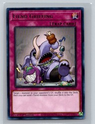 Fiend Griefing TAMA-EN059 Rare Tactical Masters 1st Edition