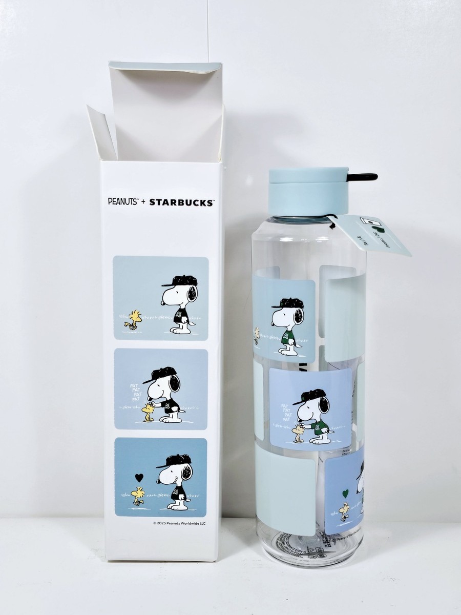 2025 STARBUCKS X PEANUTS Gratitude & Compassion Plastic Water