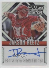 2014 Panini Prizm Perennial Draft Picks Silver Jakson Reetz #77 Auto 0l2
