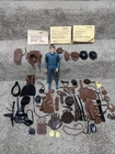 Marx Johnny West Captain Maddox Figure With Huge Lot of Accessories Vintage