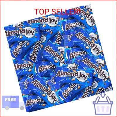 Almond Joy Bars, Milk Chocolate Coconut Filled Snack Size Treats, 3 Pounds