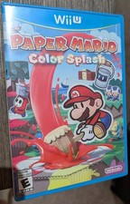 Paper Mario: Color Splash - Nintendo Wii U - CIB