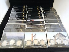 2010- 2017  America The Beautiful  Set of 3 quarters, OGP and COA - Lot of 34