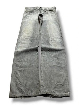 Diesel Jeans size 29 (S) Unisex Grau Straight Baggy Leg Y2K Vintage Rare Washed