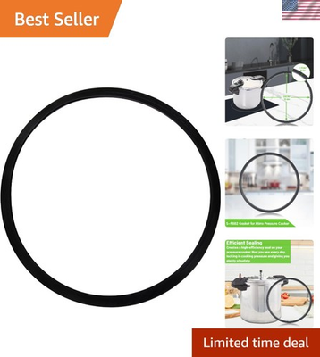 #ad Mirro 12 16 22QT Pressure Cooker Gasket S 9882 Efficient Dishwasher Safe Seal $17.09
