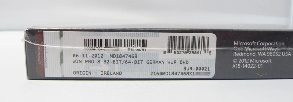 Microsoft Windows 8 Pro - Upgrade mit DVD -von Win 7, Vista, XP -NEU- - Bild 3 von 3