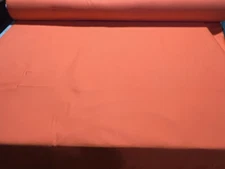 Orange 10oz Brushed Cotton Duck Fabric 60”W Canvas by the Yard USA Made