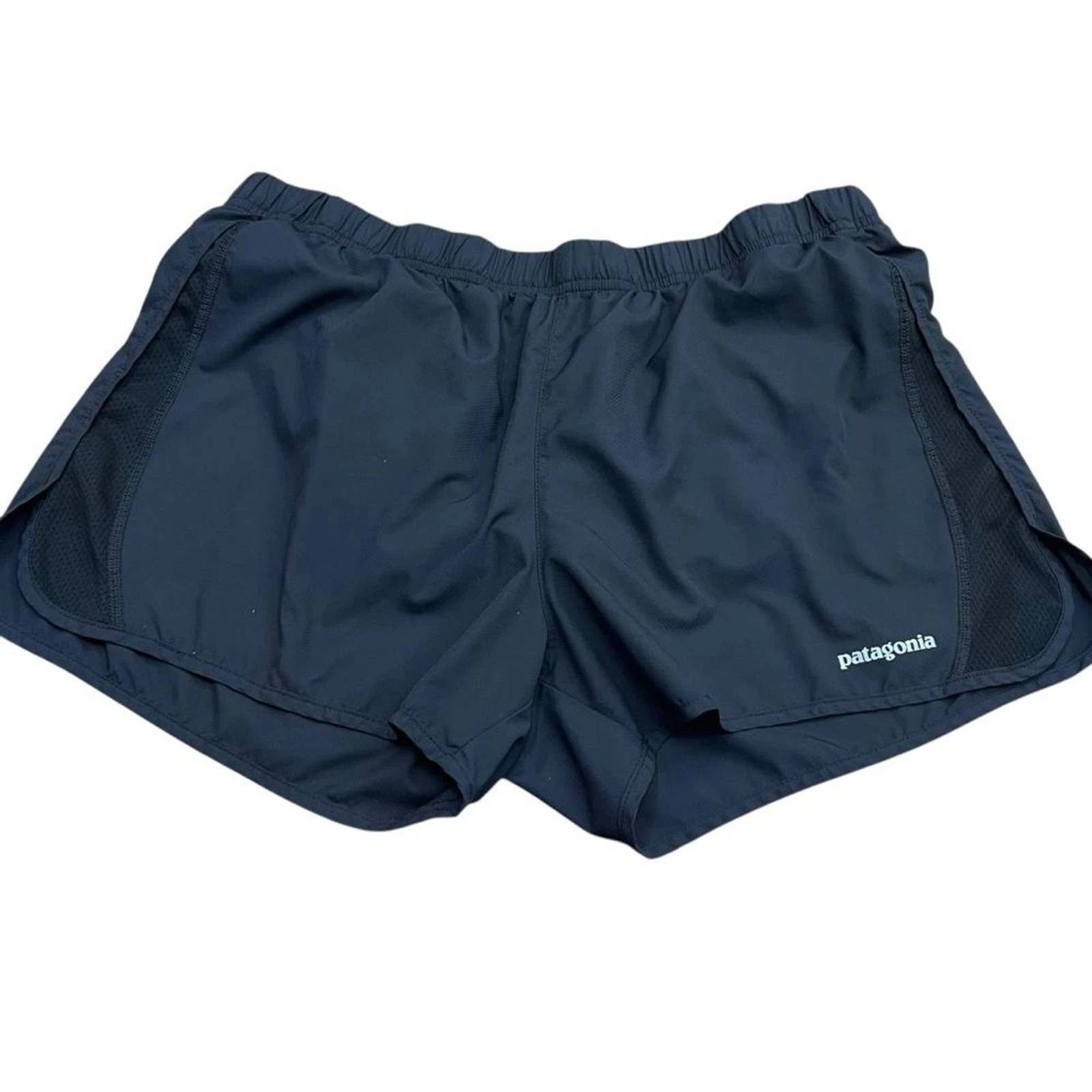 Patagonia Black Pull On Running Shorts Size Large