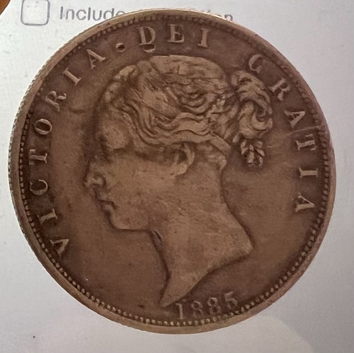 Great Britain 1885 Half Crown Strong VF
