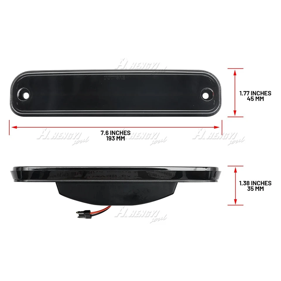 4X Luz de señalización lateral LED delantera trasera para camioneta Chevy C/K R/V 10 20 30 R3500 V3500 Foto 2 de 4