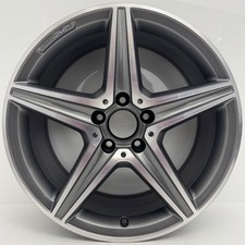 REFURBISHED MERCEDES E-CLASS ALLOY WHEEL W213 18" 8J A2134011800 FRONT GENUINE