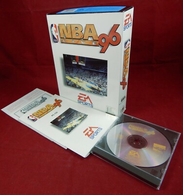 PC DOS:   NBA Live 96 - Electronic Arts 1995