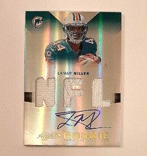 Triple Signatures Lamar Miller