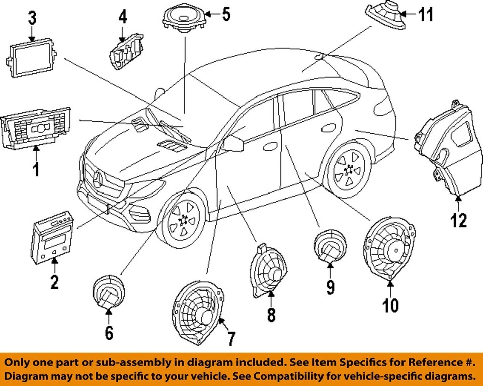 2019 Mercedes GLA250 OEM Display Screen a1669004421 See Pics - Image 3 of 4