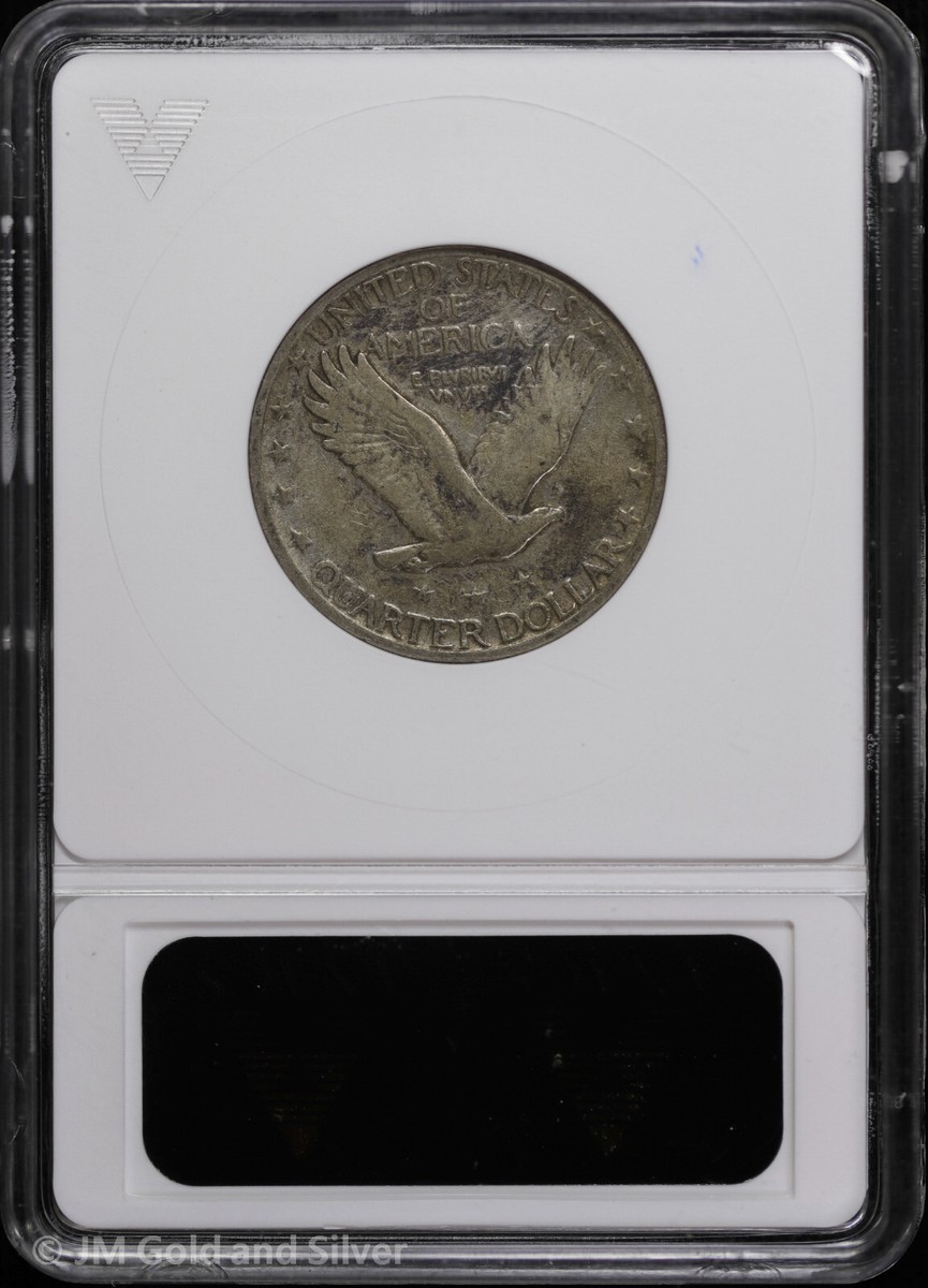 1927 S 25C Standing Liberty Quarter ANACS F 12 | Soap Box Fine | eBay