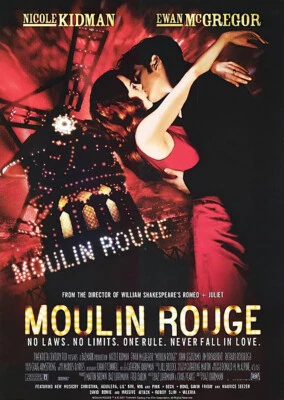 MOVIE POSTERS USA Moulin Rouge - Movie Poster / Print (Regular Style) (Size: 27" X 39")