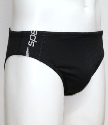 Speedo Badehose Endurance+ Badeslip Bademode schwarz Gr. 5 / 48 / M  NEU