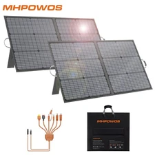 110W 20V Solar Panel kit for Ecoflow DELTA 2 Powerstation Outdoor Hiking Camper