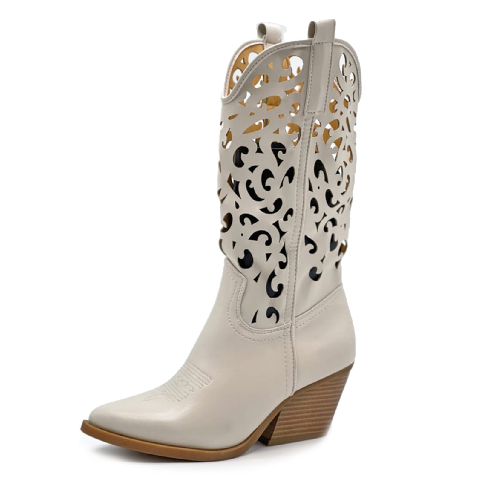 Botas de Mujer Verano Botines texani Camperos Zapatos Calado Toocool G629