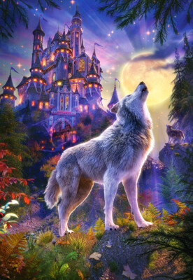 Castorland Wolf Castle 1000 Piece Jigsaw Puzzle