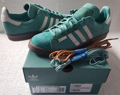 Adidas Originals Campus 80S x Darryl Brown Active Green GX1656 NEU UK 10 US 10,5