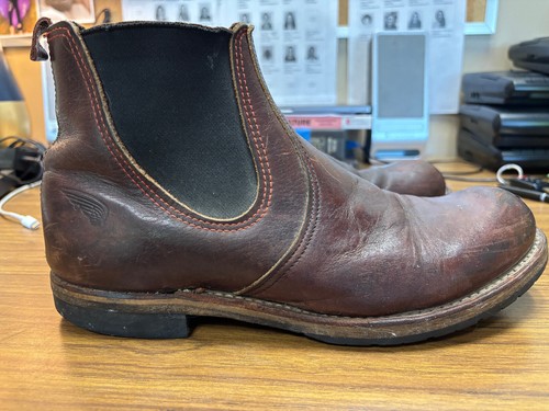 Red Wing Herren Stiefel 10.5D - 2917 Chelsea Rancher Brial Oil Slick - Bild 4 von 6