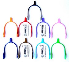 HORSE RIDING SPURS LIGHT WEIGHT ALUMINUM BEAUTIFUL COLORS AMIDALE SPORTS