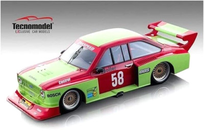 FORD Escort II RS Turbo DRM Zolder Westfalen Pok 1980 #58 Boller Tecnomodel 1:18