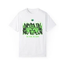 No Pain No Gain Unisex Gym T-Shirt, Workout Tee, Fitness Apparel, Birthday Gift,