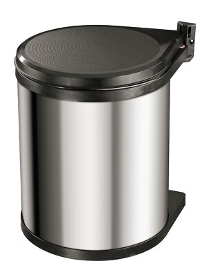 Hailo Compact-Box M  Einbau-Abfallsammler Edelstah Mülleimer