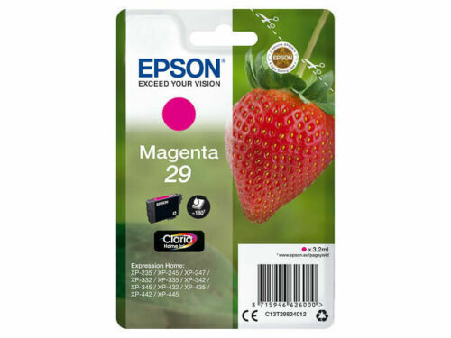 Original Epson 29 Tintenpatronen Multipack für XP-235 XP-245 XP-332 XP-342 Posten - Bild 5 von 6