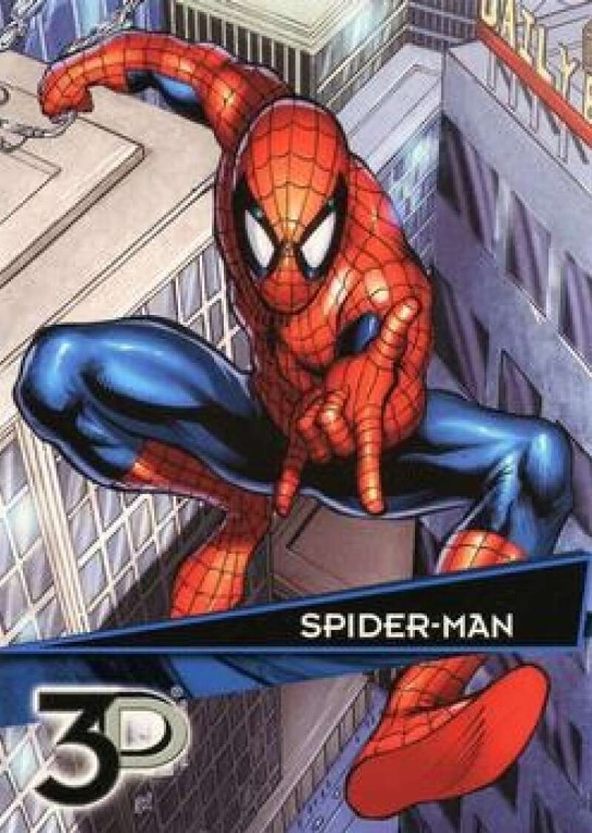 2015 Upper Deck Marvel 3D Base #31 SPIDER-MAN Card Single NM/M❤️*