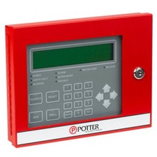 Potter Electric Signal RA-6500 Annunciator 160 Char LCD Remote Only LISTED WITH - Fire Alarm Part