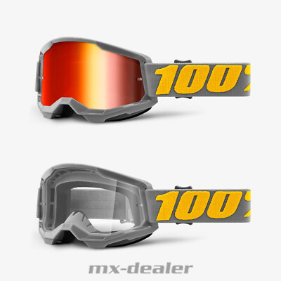 100 % Crossbrille Strata2 Izipizi Motocross Enduro Downhill MTB BMX DH