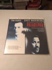 Philadelphia Widescreen Laserdisc LD Tom Hanks Denzel Washington NOT A DVD