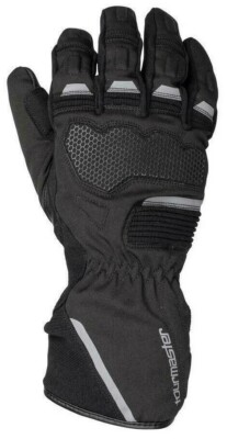 Tourmaster Tour-Tex Mens Motorcycle Gloves, Black, Waterproof, Medium, XL, 2XL