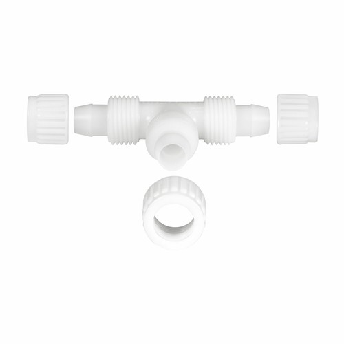 RecPro Flair It RV Plumbing Fittings Plastic Tee 3x 1/2" Compression